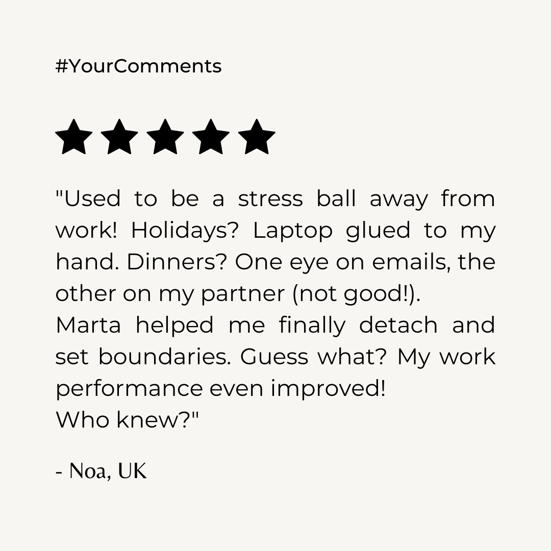 disconnect from work masterclass